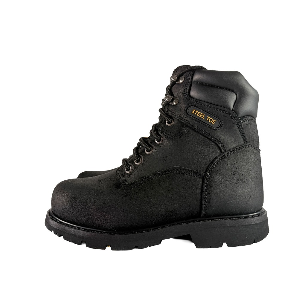 Brahma Iron Tough II Steel Toe Boots Mens Size 8W Oiled Leather Insulated New